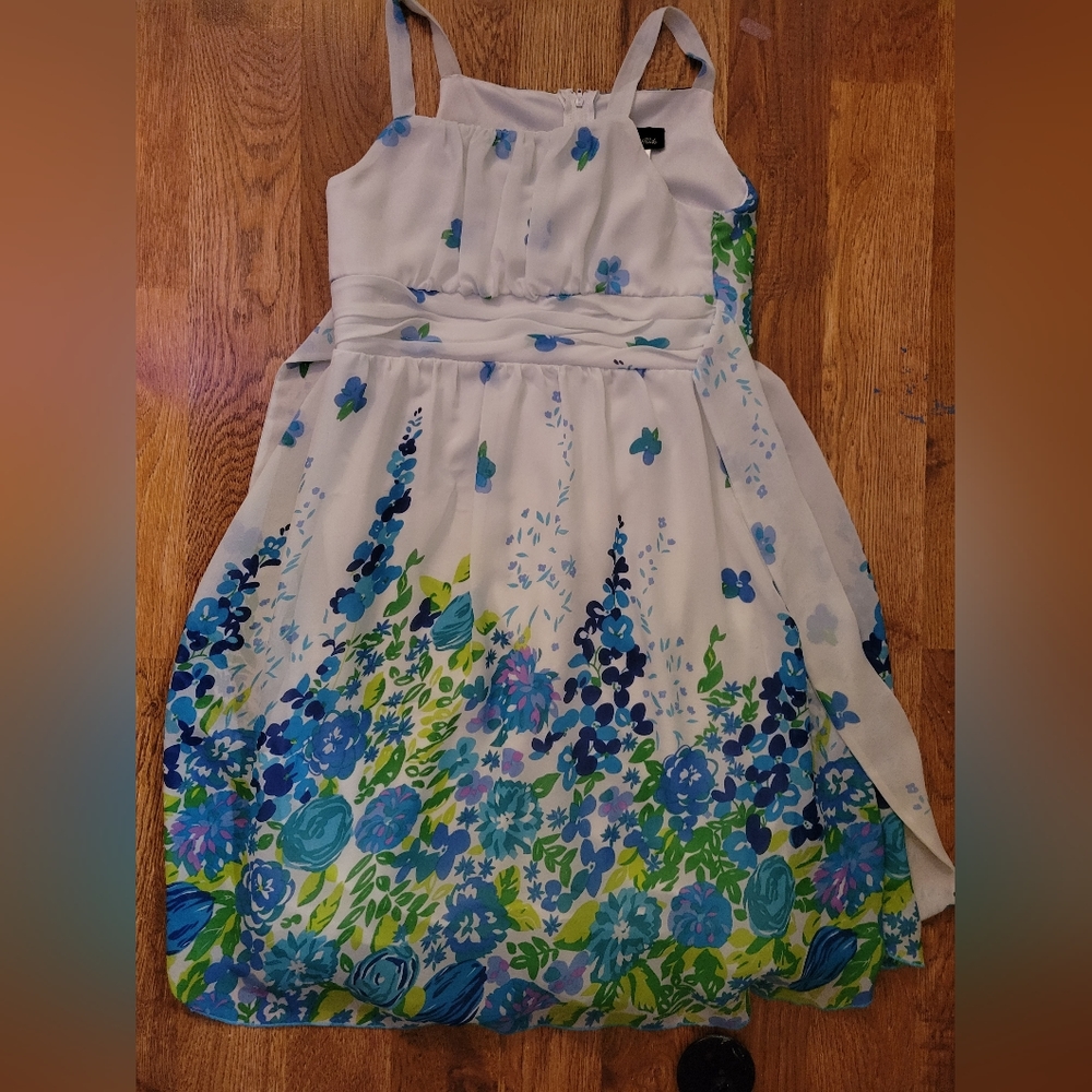White Floral Sundress